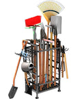Three Tier Garden Tool Organizer For Garage And Shed Heavy Duty Metal Tool Storage Rack Holds Up To 78 Tools Indoor Outdoor