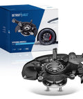Front Left Steering Knuckle With Wheel Hub Bearing Assembly For Toyota Highlander AWD 2008-2013 3.5L V6 Driver Side Replacement