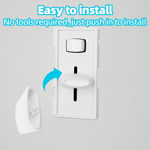 Six Pack Replacement Dimmer Knob Set Universal Dimmer Knobs For Ceiling Lights And Wall Switches Easy Install Fits Skylark Models SCL 153P S 600 S 600P S 660PNL S 603P S 603PNL S 603PG S 1000 Durable PETG installed view