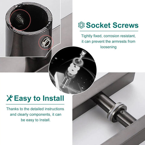 Premium Black Flat Door Push And Pull Handle Built Like A Tank From Solid Stainless Steel Zero Sweat Setup For Wood Or Glass Doors Adds Slick Interior Exterior Home Upgrade Today