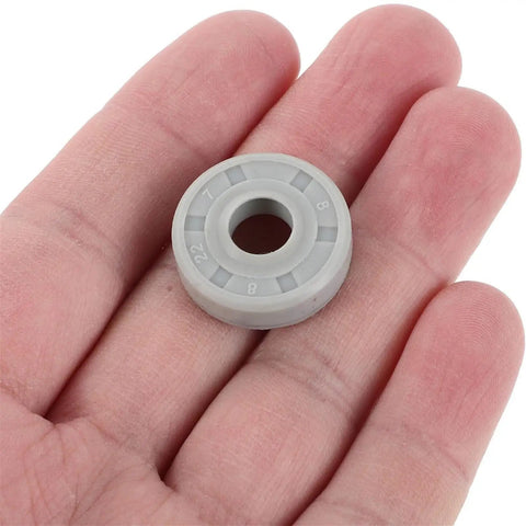 4 Pack Rubber Oil Seal Gasket Replacement For Bread Machine Mixing Component Leakproof And Flour Leakage Prevention Smooth Operation Easy Installation Durable Bearing Seal For Home Bakers Pro Grade, small gray seal in hand