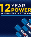 Long Lasting High Energy AAA Batteries Pack of 72, Alkaline Triple A Power for Flashlights, Remote Controls, 12 Year Storage Guarantee