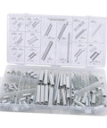 Heavy Duty Coil Spring Kit with 600 Piece Spring Assortment, storage box open showing various metal springs for repairs