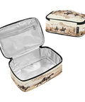 Desert Cowboys Insulated Lunch Bag With Leakproof Cooling, Reusable Portable Cooler Tote, interior view, 10x6.1x3.5 Inch