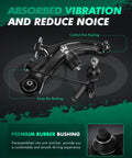 4 Piece Front Suspension Kit For Ford F150 1997 2003 And Expedition 1997 2002 with front spring torsion bar visible