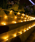 Solar Rope Lights Outdoor 72 Feet 200 LED Waterproof Copper Wire Fairy Lights With Eight Lighting Modes decorating fence
