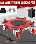 Heavy Duty Furniture Dolly Featuring Smooth Gliding Wheels And Reinforced Carbon Steel Frame Built As A Zero Sweat Appliance Mover.