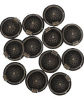 Old School Retro Zinc Alloy Pull Handles Set 12 Pieces Antique Drop Ring Cabinet Knobs For Wardrobe Dressers Drawers Jewelry Boxes European Style Furniture Hardware