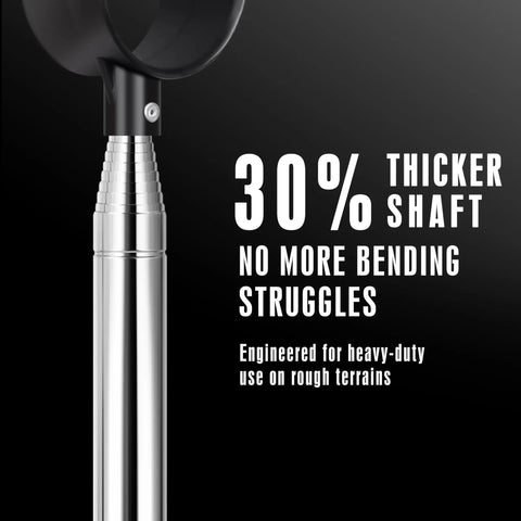 Telescopic Golf Ball Retriever With Long Reach From Nine Feet To Sixteen Point Three Feet Reinforced Stainless Shaft detail