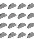 Heavy Duty Woodruff Key Set 16 Pieces 19x4x7mm Carbon Steel Metric Semicircular Keys Half Moon Keys For Mechanical Fasteners
