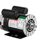 Heavy Duty 5HP Air Compressor Motor 230V Single Phase 56 Frame Electric Motor with fiveeighths inch keyed shaft for pumps.