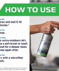 All Purpose Bike Wash Gel For Bicycles And E-Bikes That Lifts Dirt And Grime From All Surfaces, No Run Formula Keeps Your Finish Shiny, Dries Clean, And Makes Next Washes Faster And Easier, Great For Brakes, Drivetrain, And Wheels. Bottle in hand