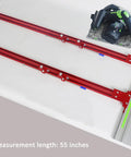 Built Like A Tank Dual Track Saw Parallel Guide System For Dead On Repeat Rip Cuts Heavy Duty Woodworking Jig with 55 inch aluminum rails