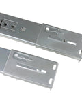 Front view of 22 Inch Soft Close Drawer Slides With Rear Mounting Brackets, Full Extension Ball Bearing Slides, Self Close Rails