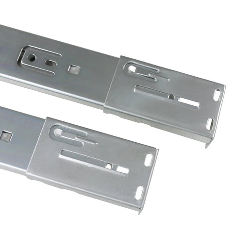 Front view of 22 Inch Soft Close Drawer Slides With Rear Mounting Brackets, Full Extension Ball Bearing Slides, Self Close Rails