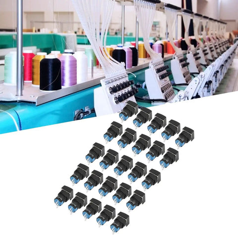 25 Pcs Key Selector Switch Self Locking Silver Metal 2 Positions Machine Tools With Keys And Seal Ring in textile machine setup