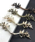 Brown European Style Vintage Drawer Pulls Set Of 2 for cabinets, doors, dressers, and closets, zinc alloy, showing various finishes