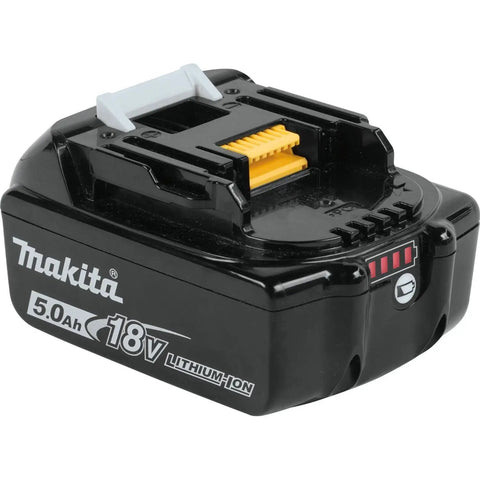 18V LXT 5.0Ah Lithium Ion Battery Pack, 10 Count, LED Charge Indicator, delivers up to 65 percent more runtime, black exterior