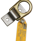 Built Tough Cadmium Plated Alloy Steel D Ring Anchorage Plate With Stainless Steel For Solid Fall Protection Compliance