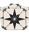 Talavera Tile Stickers 24 Pack Peel And Stick Wall Decals For Bathroom And Kitchen Easy Application Boho Chic Backsplash 4x4 Inch Star Tile Design Perfect For Tiles And Accent Walls; star pattern decals stacked