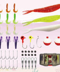 Kids Fishing Pole Set With Rod And Reel Combo Tackle Box Lures Net Bag Pink 59 Inch Sweet Starter Kit for Girls Beginners
