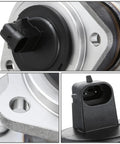 Rear Wheel Bearing Hub Assembly With ABS Sensor Plug For Toyota Sienna 1998 Through 2003, close-up of ABS sensor