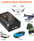 Dope LiPo Battery Charger for 2S 3S Packs for RC Drone, Plane, Boat, Car, and Truck compatibility