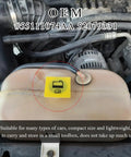 Engine Coolant Reservoir Cap OEM 55111074AA 52079331 Replacement For Grand Voyager Wrangler Cherokee SUVs installed on tank
