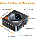 Wireless Bluetooth Receiver For Your Home Stereo And Speakers, NFC Quick Pair, 3.5mm Aux And RCA, TF Card Slot, Low Latency Audio Adapter