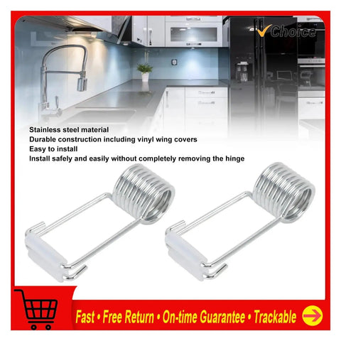 No Sweat Heavy Duty Self Closing Door Hinge Set With Automatic Spring Closer For Residential And Commercial Use Quiet Steel Butt Hinges