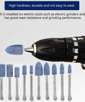 100 Piece Workhorse Polishing Stone Head Set For Grinder Burr Bits With 3mm Shank, various sizes on electric grinder