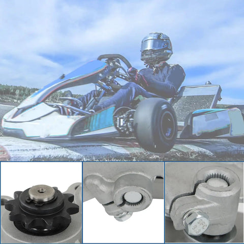 Beefed Up Go Kart Forward Reverse Gearbox With Snappy Three Speed Shifts Featuring A Plug And Play Setup delivering durable performance.