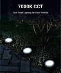 12 Pack Solar Path Lights Outdoor LED Garden Lights Waterproof Dusk to Dawn Landscape Pathway Stakes 7000K Diamond White IP65 Weatherproof