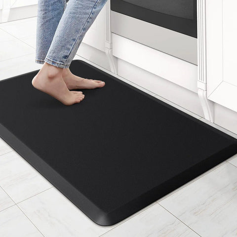 Anti Fatigue Kitchen Mat Cushioned Comfort Rug For Standing Desk And Floor Water Resistant Non Slip Pad With Thick Foam Support