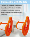 Go To Filter Accessories For Handheld Vacuum Cleaners That Fit HHVK320J HHVK320J10 HHVK320JZ01 HHVK515J HHVK515JP HHVK515JP07