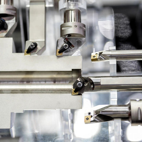 Indexable CNC Lathe Turning Tool Holder 45 Degree MCSNR1616H12 Five Eighth Inch Shank for 40CrMo and 42CrMo Steel