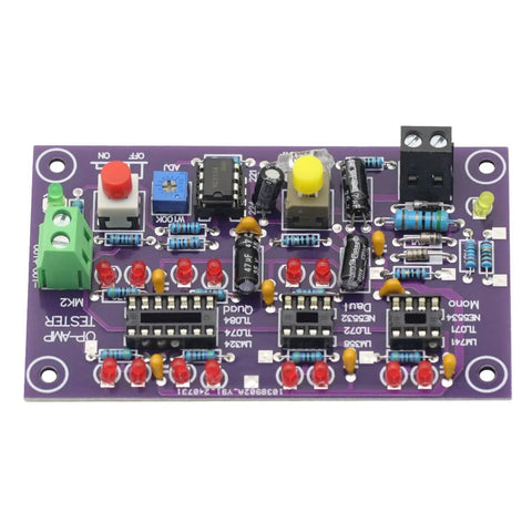 Amplifier Tester Module For Single Dual And Quad Operational Amplifiers High Speed And Low Speed Differentiation Board