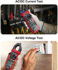 Rugged Digital Clamp Meter And Multimeter With TRMS 6000 Counts Auto Ranging during AC/DC current and voltage tests in use
