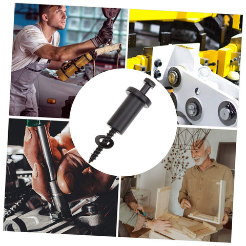 4 Set Barn Door Hardware Kit With Sliding Track Spacers And Stoppers Carbon Steel Connectors in various usage scenarios