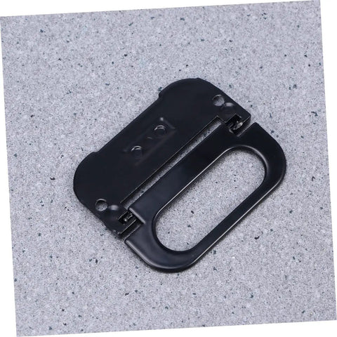 Black Aluminum Flush Pull Ring Handles For Drawers And Cabinets Hidden Door Latch Modern Rustic Farmhouse Style Upgrade