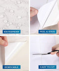 36 Inch By 200 Inch Matte Marble Countertop Contact Paper Peel And Stick Waterproof Self Adhesive Wall Covering