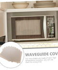 Ten Piece Microwave Cover And Waveguide Mica Sheets Set For Oven Cavity Insulation And Heat Resistance installed in kitchen