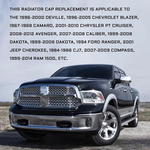 Radiator Cover With Dual Lug Reservoir Cap Stainless Steel No Fuss 16 PSI Engine Cap Universal Fit For Most Cars Including Dodge And Jeep Easy Install Silver