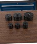 Heavy Duty Metal Shaft Protector Caps That Fit Grip-o-Matic Pullers Perfectly for precision spindle end guards, various sizes.