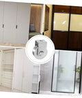 Stainless Steel Fixed Pulley Bearing For Sliding Doors And Gates, Heavy Duty Wall Mounted Pulley System With Smooth Grooves in use on various doors.