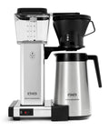 Premium 40 Oz Coffee Brewer With Sleek Polished Silver Finish, Even Brew For Rich Flavor, Easy Pour Design