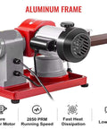 Rock Solid Circular Saw Blade Sharpening Station with 370W Heavy Hitter Motor and 2850RPM rotary angle conversion, aluminum frame and pure copper motor.