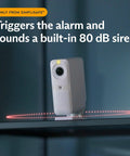 10 Piece Wireless Home Security System With Outdoor Camera And Optional 24 7 Monitoring No Contract Ready To Roll Works With Alexa And Google Assistant Today device with alarm feature