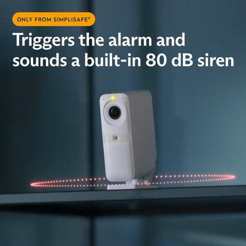10 Piece Wireless Home Security System With Outdoor Camera And Optional 24 7 Monitoring No Contract Ready To Roll Works With Alexa And Google Assistant Today device with alarm feature