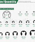 211 Piece E Clip Assortment Kit With 14 Sizes External Retaining Rings Alloy Steel Snap Ring Set Size Chart